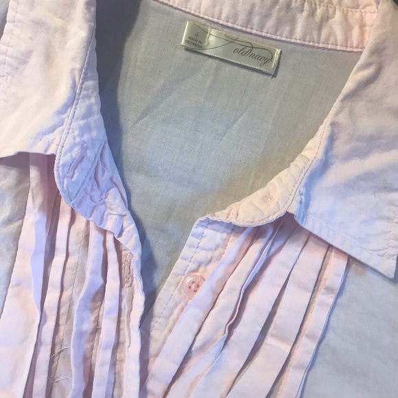 💗Pale Pink Cuffed&Ruffled Blouse!💗 - Picture 4 of 7